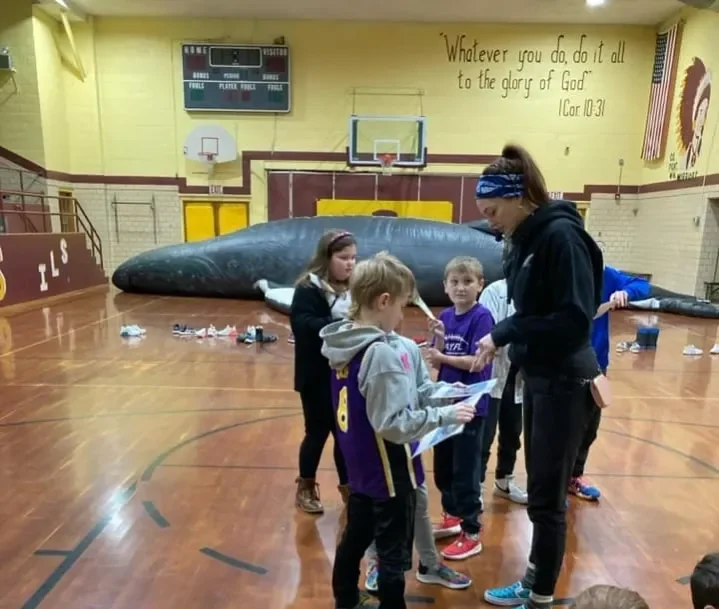 Students taking classroom science into the ocean