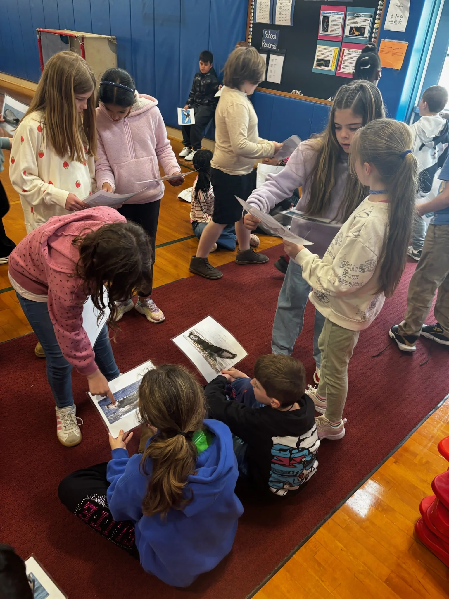 Classroom students
